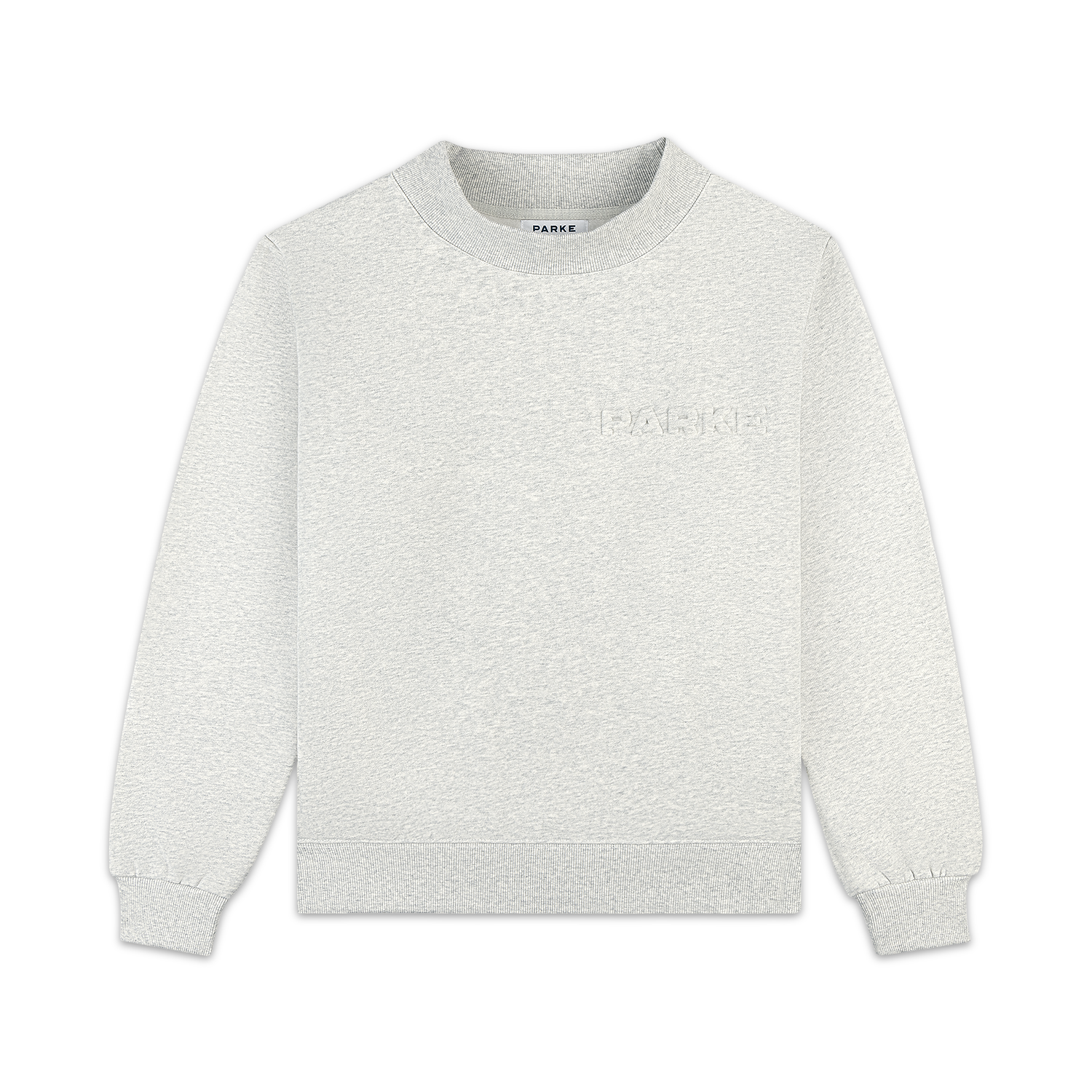 Embossed Mockneck